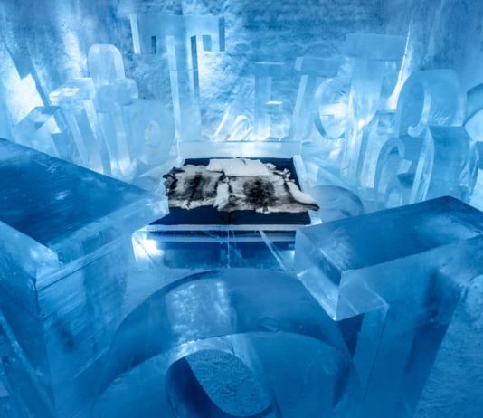 lodowy hotel w szwecji - ślub za granicą