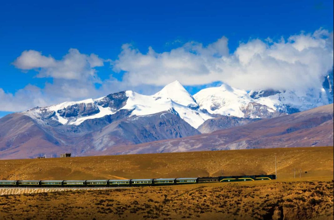 pociąg do Tybetu